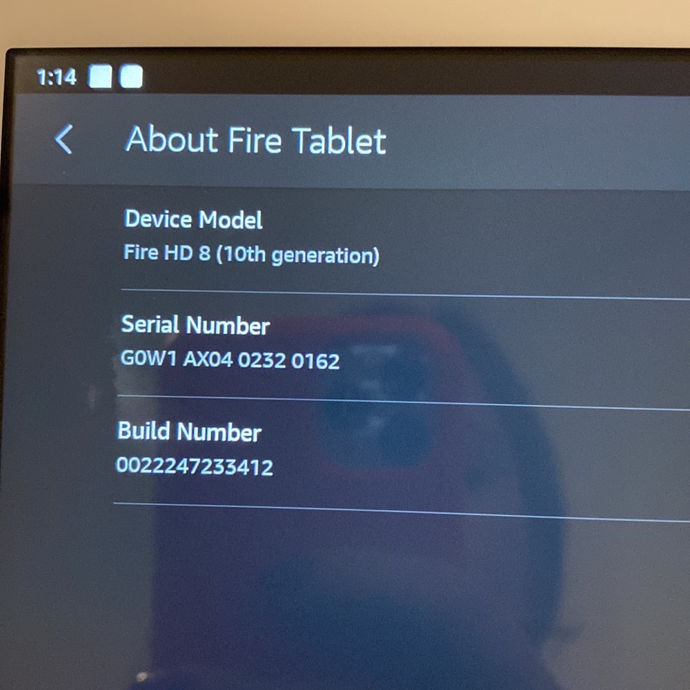 Amazon Fire Tablet - Picture 5 of 5